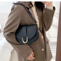 Bolso bandolera elegante para mujer - Bolso de hombro versátil con herrajes en tono dorado, cierre de cremallera y forro de poliéster, marrón/negro, perfecto para ocasiones informales o formales, bolso bandolera, accesorio de moda, bolso elegante, acabado - details 5