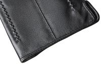 Guantes de piel de oveja para mujer, manoplas cortas de terciopelo fino para pantalla táctil, de cuero, de buena calidad, para invierno, 2226 - details 203