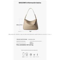 Nuevo Bolso de Hombro para Mujer 2025 Bolso Geométrico de Cuero con Almohada - details 16