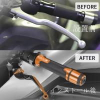 RESPRACE Palanca de Freno de Embrague Plegable y Extensible para Suzuki GSX-R Accesorios Reales CNC Maneja Bara - details 2