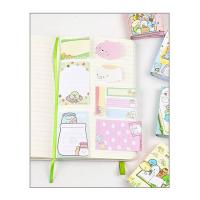 San-x-Bloc de notas adhesivas Sumikko Gurashi para niños, Kawaii, material escolar de oficina, regalo de papelería - details 2