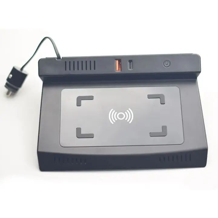 Cargador inalámbrico QI de 15w para coche Toyota Raize 2020-2024 Placa de carga rápida para teléfono Accesorios de piezas normales fabricados en China - 1
