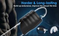 Leten HESEKS masturbador masculino vibrador de entrenamiento con Control de aplicación juguete sexual para hombres masajeador Sexual anillo glande entrenador 18 - details 7