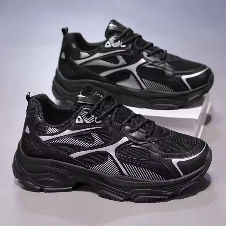 Nuevos zapatos deportivos informales de malla transpirable para hombre, modernos y versátiles - 1