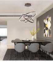LEFANGXING Luces Colgantes LED Lámpara de Estair de Aluminio para Sala de Estar - details 4