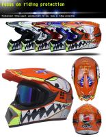 Casco de Seguridad para motocross, protector de cabeza para bicicleta, descenso bajo, capacete, ATV, Cruz, niño - details 7