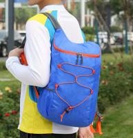 Mochila Plegable Ligera para Senderismo, Viajes y Aventuras al Aire Libre - Correas de Hombro Ajustables, Múltiples Compartimentos, Negra con Detalles Rojos, Diseño Compacto para Almacenamiento Fácil - details 13
