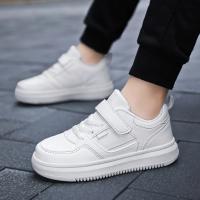 Zapatos De Malla de Cuero para Niños y Niñas Zapatillas Deportivas Blancas Transpirables - details 9
