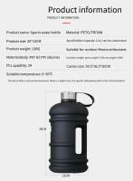 Botella Deportiva Portátil De 2.2L Con Gran Capacidad De Plástico Para Gimnasio Y Viajes Agua Fría Termo Proteínas Fitness - details 7