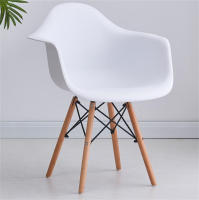 Juego de 4 Sillas de Madera Nórdica Diseño de Patas para Comedor, Dormitorio, Balcón, Restaurante Bar Muebles con Estilo - details 2
