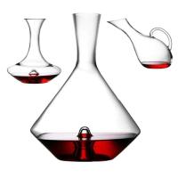 Botella de cisne creativa con mango, botella de vino con separadores giroscópicos, regalo para bar en casa, 1000-1500 ml - details 0