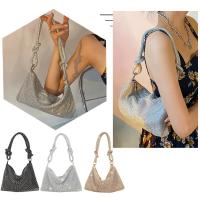 Bolso de cena con diamantes de imitación brillantes para mujer, bolsos de lujo para fiesta y boda, bolso de mujer, bolsos de noche brillantes de diseñador - details 8