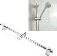 Barra de ducha de acero inoxidable, 66 cm, ajustable, soporte para cabezal de ducha con tornillos - details 0