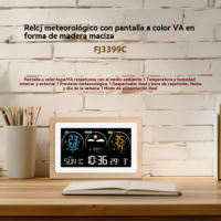 Reloj Meteorológico Multifuncional Pantalla de Colores Medidor de Temperatura y Humedad Interior y Exterior Despertador Electrónico de Predicción del Tiempo - details 1