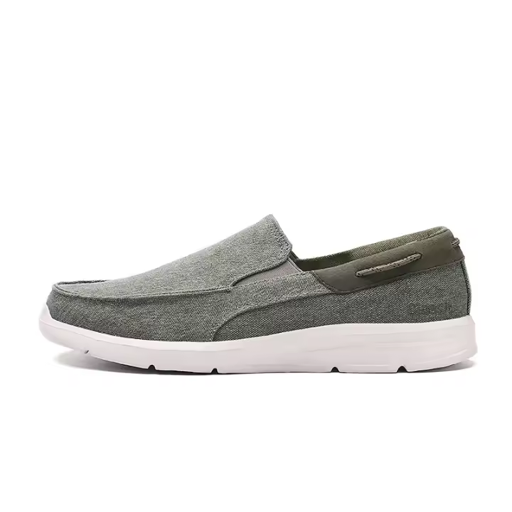 Zapatos casuales transpirables de un pedal para hombre, mocasines de tela de Beijing viejo - 1