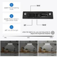 4 modos, 1 paquete Sensor de movimiento Recarga de pared Luz L Ajusta el brillo - details 0