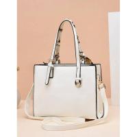 Mochila Casual de Gran Capacidad para Mujer Leten Bolso de Mano con Pañuelos Exquisitos - details 2