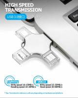 Memoria Flash para iPhone/PC/iPad, almacenamiento externo con foto tipo c mirco, 2TB, 1TB, 3,0 - details 2