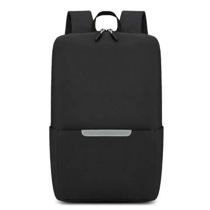 Mochila pequeña de Color sólido para adolescentes, Bolsa Escolar de gran capacidad, bolsas de viaje impermeables para libros, regalos - 1