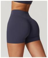 Pantalones Cortos de Yoga de Nylon Suave Cintura Alta para Entrenamiento y Ciclismo - details 2