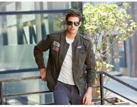 Chaqueta Bomber de piloto para hombre, Parkas militares para motocicleta, abrigo táctico de piloto de la Fuerza Aérea, prendas de vestir exteriores de carga, Invierno - details 6