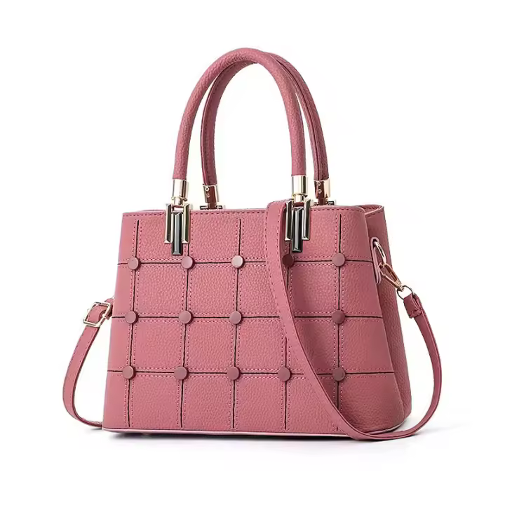 Bolso de hombro para mujer con punto de cruz, nuevo estilo popular, multifuncional y a la moda - 1