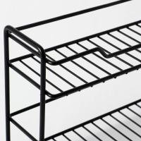 Estante organizador de cocina moderno, estante de almacenamiento para baño de doble capa, ahorro de espacio, gran capacidad, organizador de fregadero de cocina impermeable - details 14