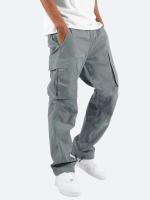 Moda 2025 nueva ropa de trabajo de los hombres pantalones casuales cordón pantalones multi-bolsillos - details 16