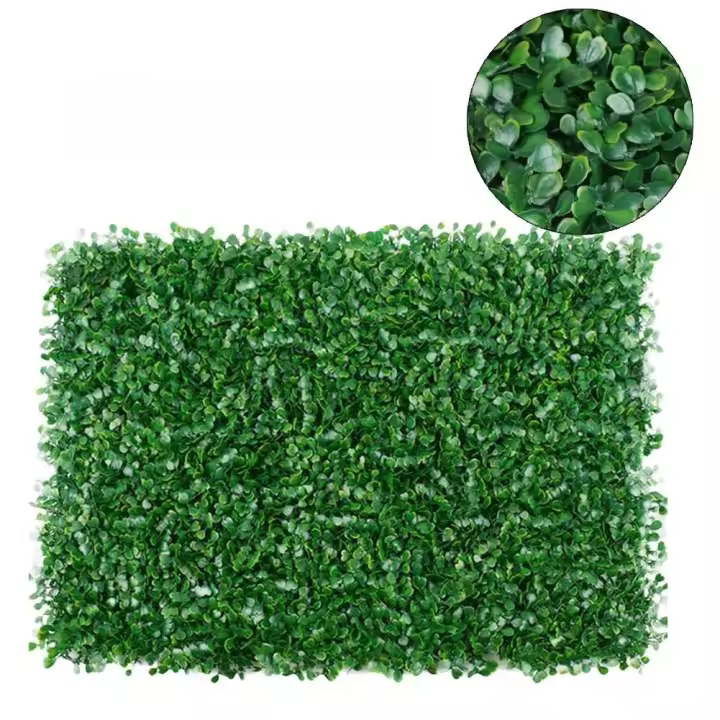 Pared de Planta Artificial de 40x60cm Abeto Foley Alfombra de Césped Panel Verde - 1