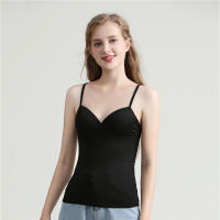 Chaleco deportivo para mujer Spaghetti Solid Cami Top Vest - details 8
