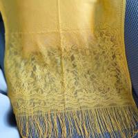 Borlas dama de honor chal pañuelo pañuelos para el cabello vestido chal protector solar chal encaje bufanda novia chal playa hilo mujer bufanda - details 17