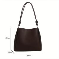 Bolso de hombro para mujer, bolso cruzado con cierre de botón de gran capacidad - details 7