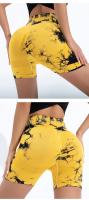 Pantalones cortos de cintura alta para mujer Cinturón elástico, sin costuras, moda en tus piernas, ideal para gimnasio, entrenamiento, correr, verano - details 15