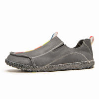 Zapatos de lona informales para hombre, mocasines transpirables, suaves y cómodos, antideslizantes, sin cordones, para conducir - details 2