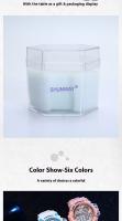 SHUNWAY Nuevo reloj despertador electrónico con luz nocturna deportiva de color gelatina ins reloj multifuncional - details 9
