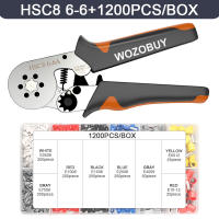 Alicates de Terminal Tubular WOZOBUY Herramientas de Crimping Mini HSC8 de Precisión Alta 6-4 0.25-10mm² 23-7AWG 6-6 0.25-6mm² Para Carpintería y Mejoras del Hogar - details 15