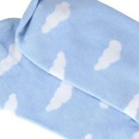 Calcetines de algodón con diseño de nubes dulces, cielo azul, estilo universitario, medias femeninas de estilo Ins, calcetines de tubo medio, estilo coreano - details 11