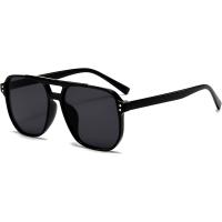 Gafas de sol estilo aviador retro para mujeres y hombres, clásicas de los años 70, montura cuadrada, lentes de sol vintage - details 0