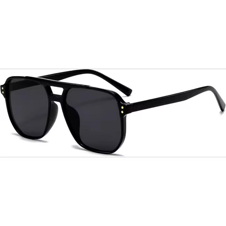 Gafas de sol estilo aviador retro para mujeres y hombres, clásicas de los años 70, montura cuadrada, lentes de sol vintage - 1