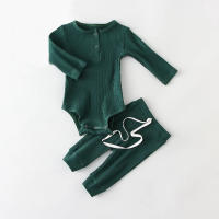 Conjunto de ropa para bebé, mono y pantalones para recién nacido, 2 piezas, Primavera - details 4