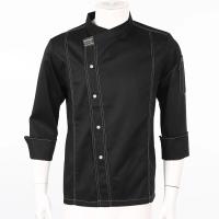 Ropa de Chef de manga larga, uniforme de cocina para restaurante, abrigo de Chef para hombres y mujeres, chaquetas de trabajo de camarero, uniforme profesional general - details 47