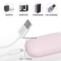 Removedor de pelo eléctrico de mano para mujer, eliminador de pelo de piel, afeitado de partes privadas - details 1