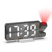 Reloj despertador con proyección de fecha/temperatura, proyector ajustable de brillo 12/24H, reloj de techo, pantalla grande - details 3