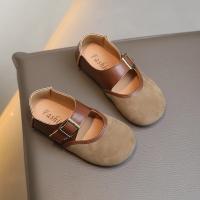 Zapatos planos de cuero para niñas pequeñas, calzado de princesa dulce, Retro, Vintage, informal, clásico, para primavera y otoño, 21-30, 2024 - details 9