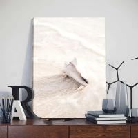 Póster de Paisaje Beige Marco JUBEER Pintura Nórdica de Otoño en Lienzo para Decoración de Interiores Tema Arte Mural para Sala de Estar Sin Marco - details 10