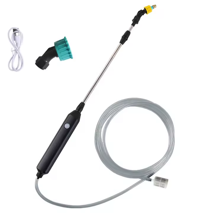 Electric Garden Sprayer, Portable Battery Powered Watering Wand, Rechargeable Plant Spray Mister with Telescopic Wand - 1