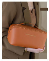 Bolsa de cosméticos de gran capacidad para mujer, bolsa de aseo impermeable, almacenamiento de maquillaje, conjunto organizador de viaje portátil - details 7