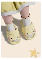 Zapatillas para niños Niñas lindo diente tiburón verano baño interior EVA antideslizante zapatillas frescas medio niños correa agujero zapatos - details 5