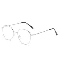 Monturas de gafas cuadradas clásicas protectoras de luz azul de metal redondo para hombre, gafas transparentes para ordenador, gafas para mujer - details 5