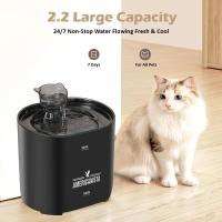 Grifo de Agua para Mascotas Automático Silencioso, Filtrado, Eficiente Capacidad de 2.2L - details 4